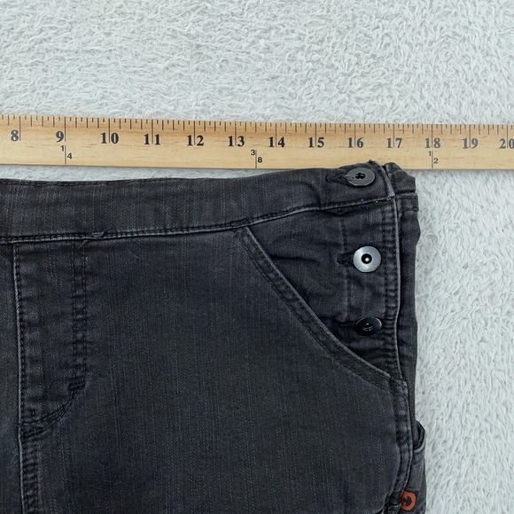 Dovetail Workwear Overalls Womens 10 Black Freshley Cosy Lined Bib 30" Inseam - Picture 7 of 12